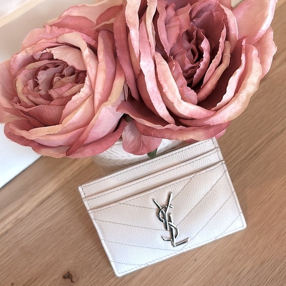 Yves Saint Laurent Handbags - Authentic Yves Saint Laurent Cassandre Matelasse Wallet